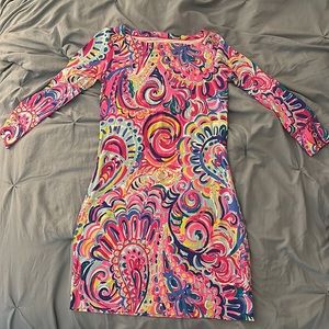 Kids Lily Pulitzer dress size XXS, worn once, no stains.
